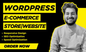 I will create fix and customize ecommerce website woocommerce online store setup