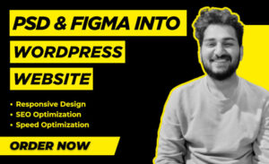 I will convert xd PSD or figma to a responsive wordpress website