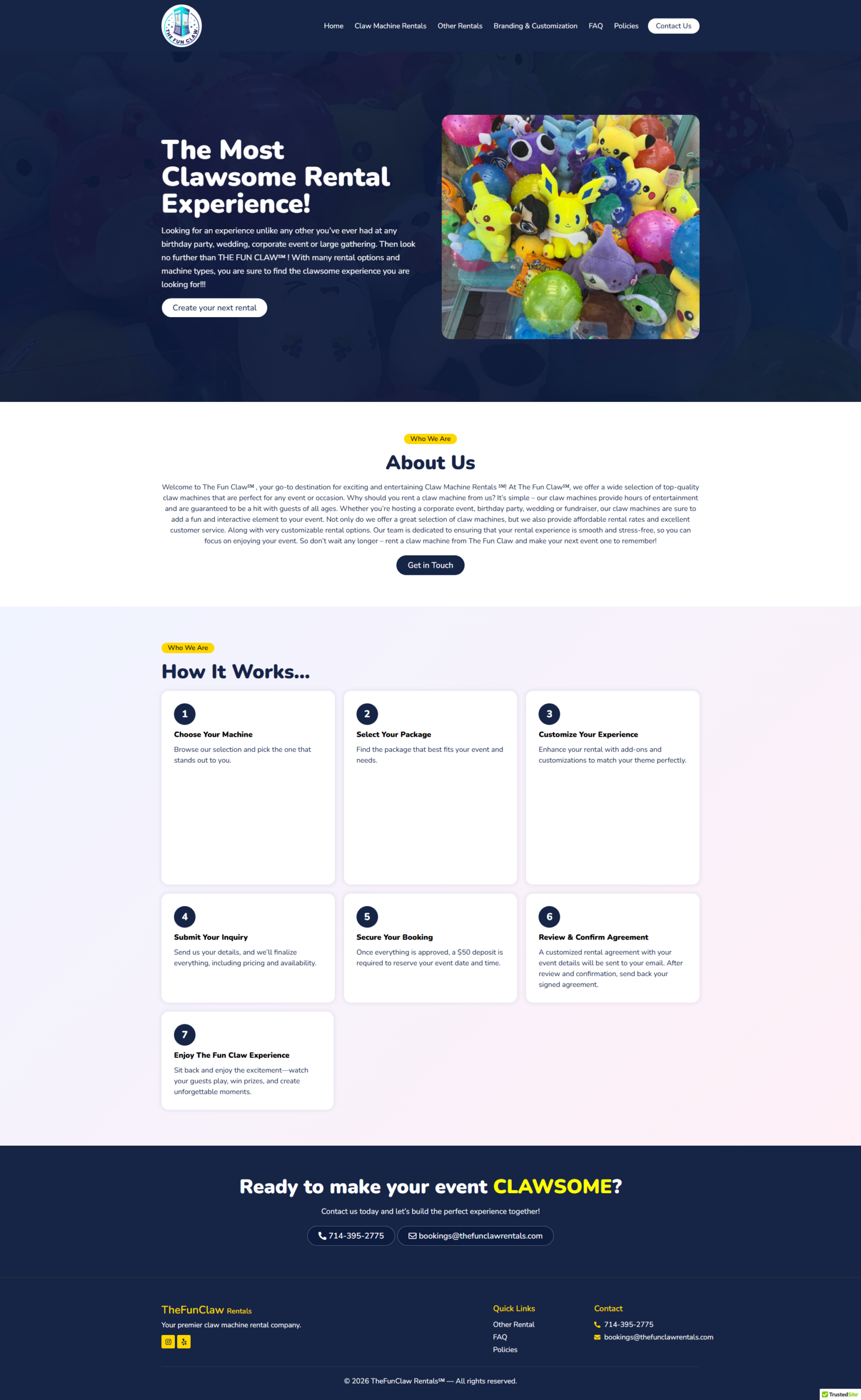 From Concept to Clawsome: How We Built TheFunClaw Rentals Website