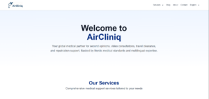Lovable to WordPress Migration — AirCliniq Medical
