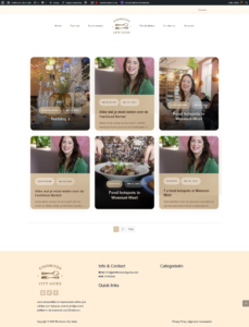 Custom Divi Blog Layout for Eindhoven City Guide