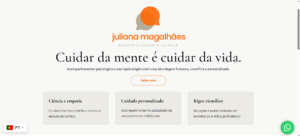 Portuguese Membership Website — Juliana Magalhães Therapist