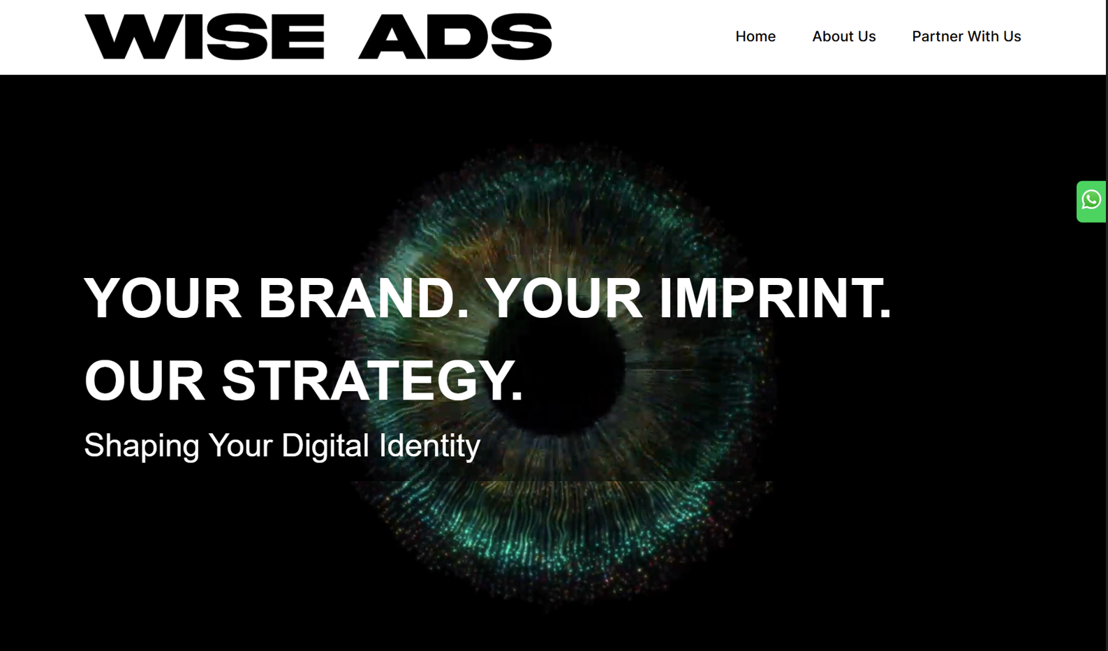 Wise Ads — Marketing Agency WordPress Website — Delivered, Migrated and Signed Off With a 5-Star Review