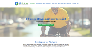 FitFutura.nl — Senior-Friendly WordPress Website in Elementor