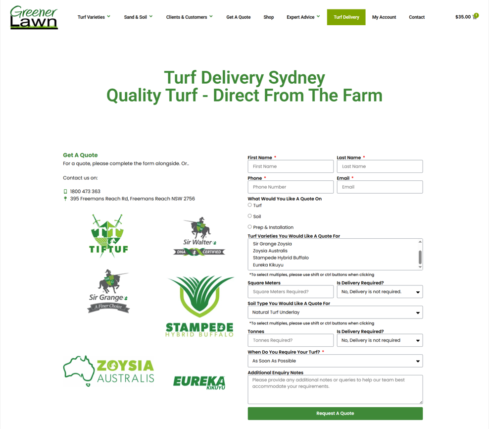 Greener Lawn Supplies — Delivery Portal & Driver Tracking — 3 Fixes Live + Google Maps Recovery