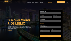 LEEMO — Miami Limousine Website Redesign on WordPress